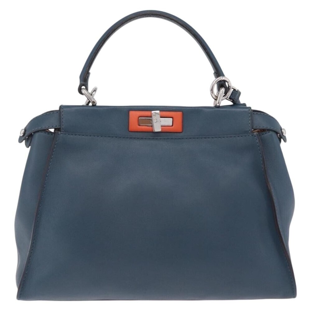Fendi Peekaboo Ruffled Leather Mini